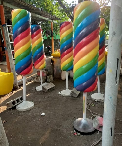polyester-lollie