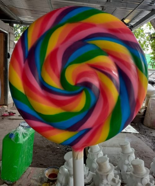 polyester-lollie-rond