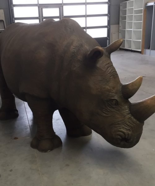 polyester-neushoorn