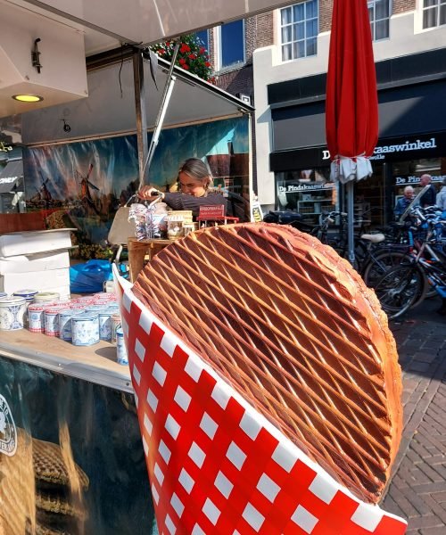 stroopwafel-polyester